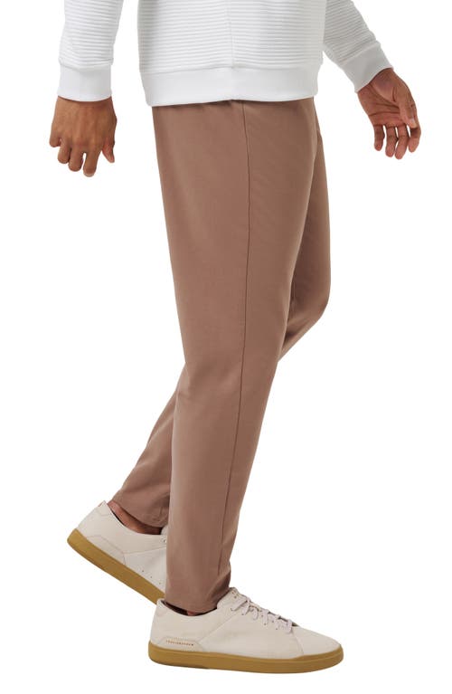 Travismathew Stretchknit Drawstring Pants In Brown