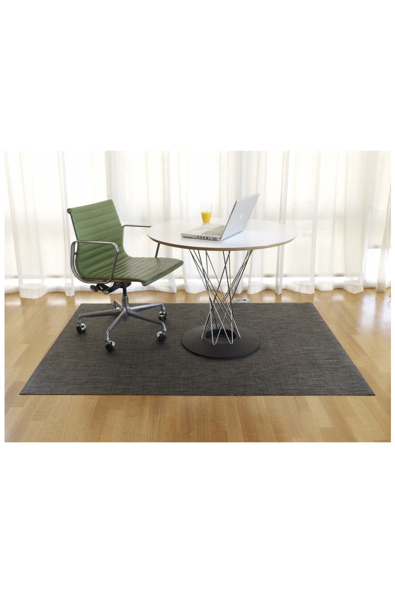 Basketweave Indoor/Outdoor Floor Mat, Alternate, color, CARBON