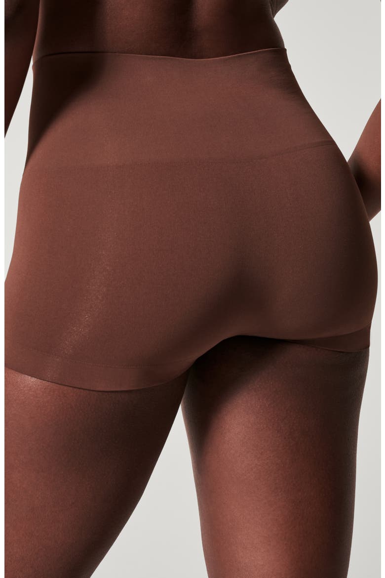 SPANXshape™ ExtraOrdinary Boyshorts, Alternate, color, CHESTNUT BROWN