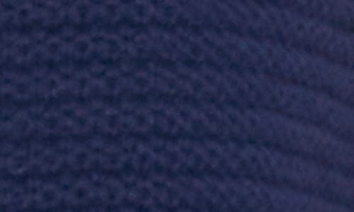 Cece Contrast Detail Cotton Blend Sweater Vest In Blue