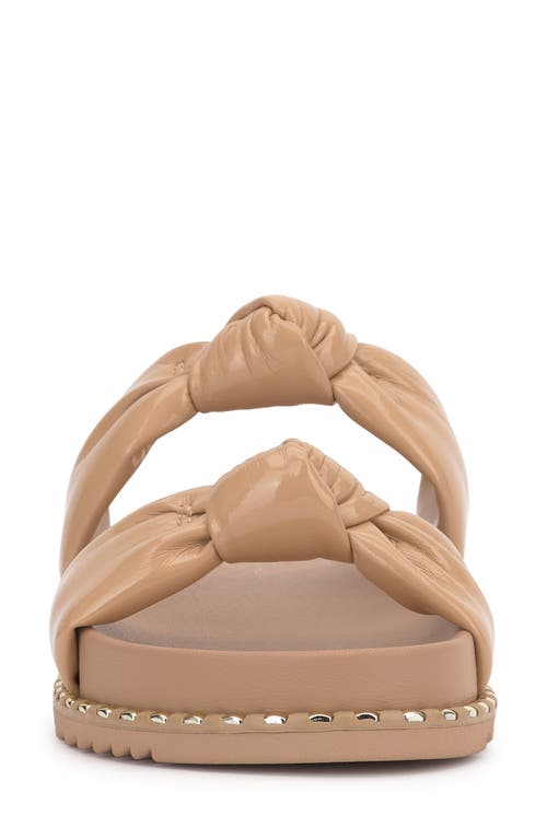 Jessica Simpson Caralyna Platform Slide Sandal In Praline