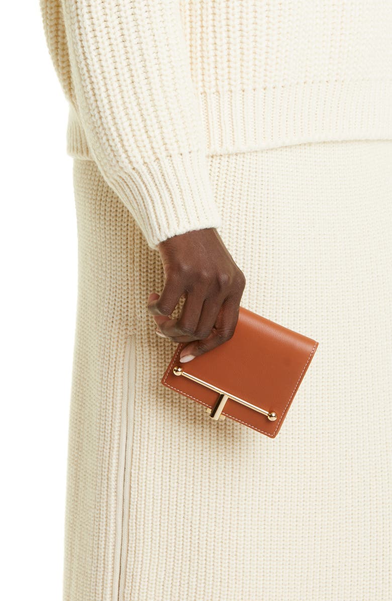 Strathberry Melville Street Leather Wallet, Alternate, color, 