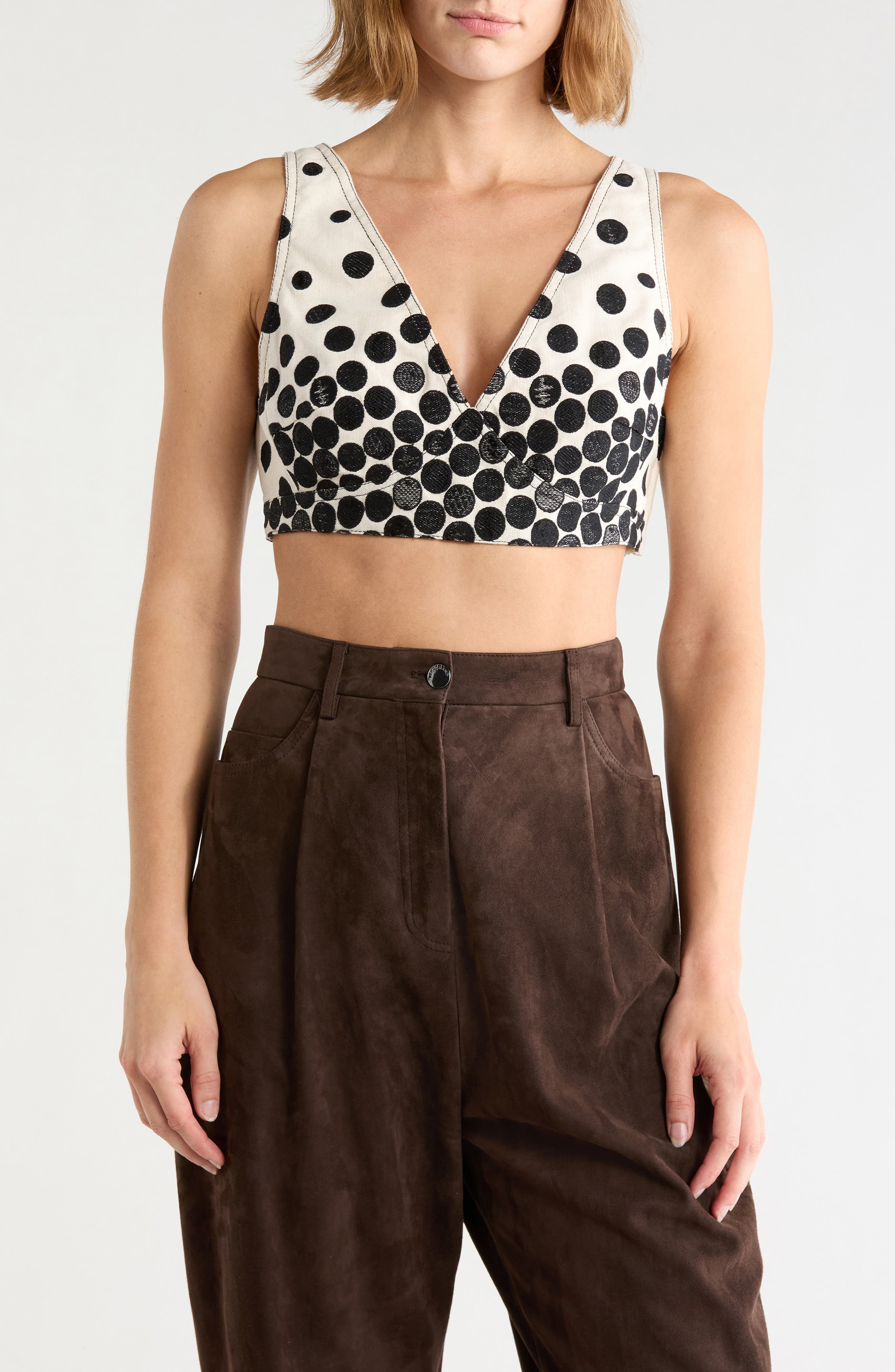 selected BLACK/ BEIGE