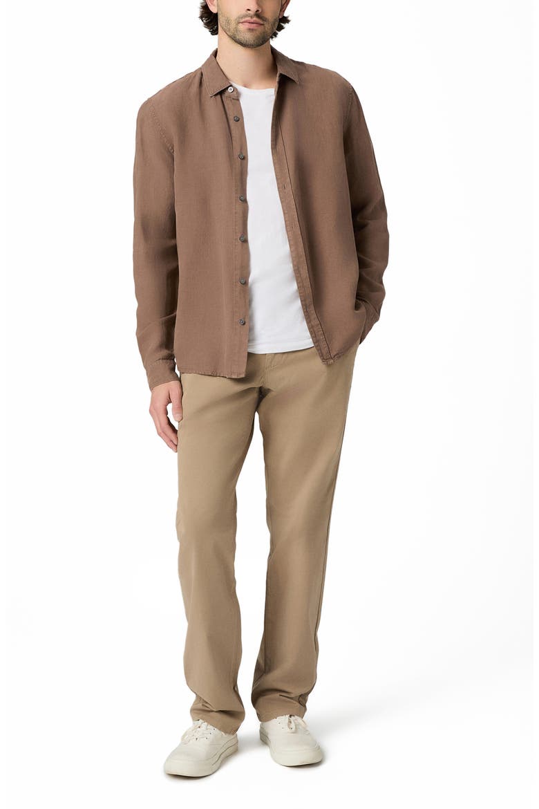 Vincent Straight Leg Sateen Chinos, Alternate, color, FARRO