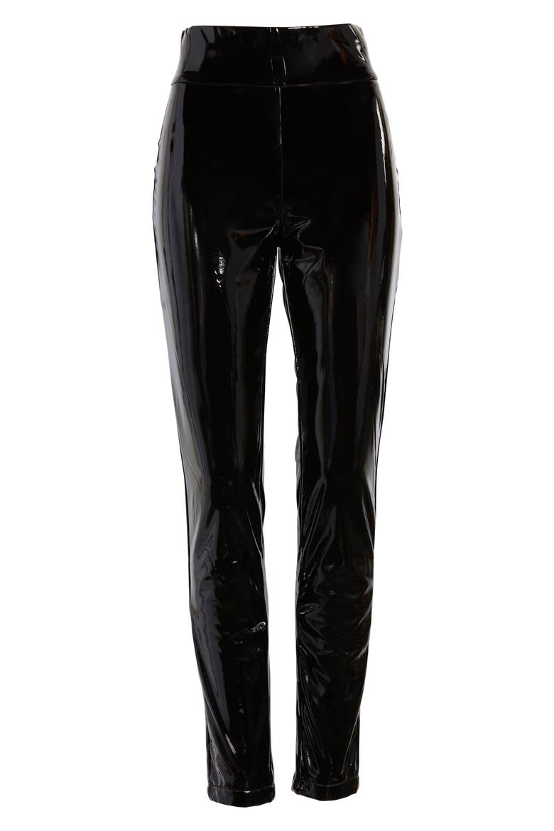 Back It Up Pants, Alternate, color, BLACK VINYL