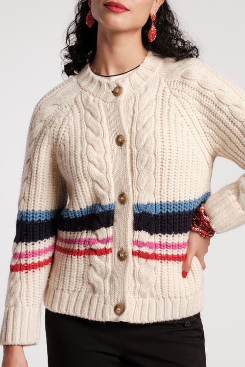 Varsity Stripe Cardigan