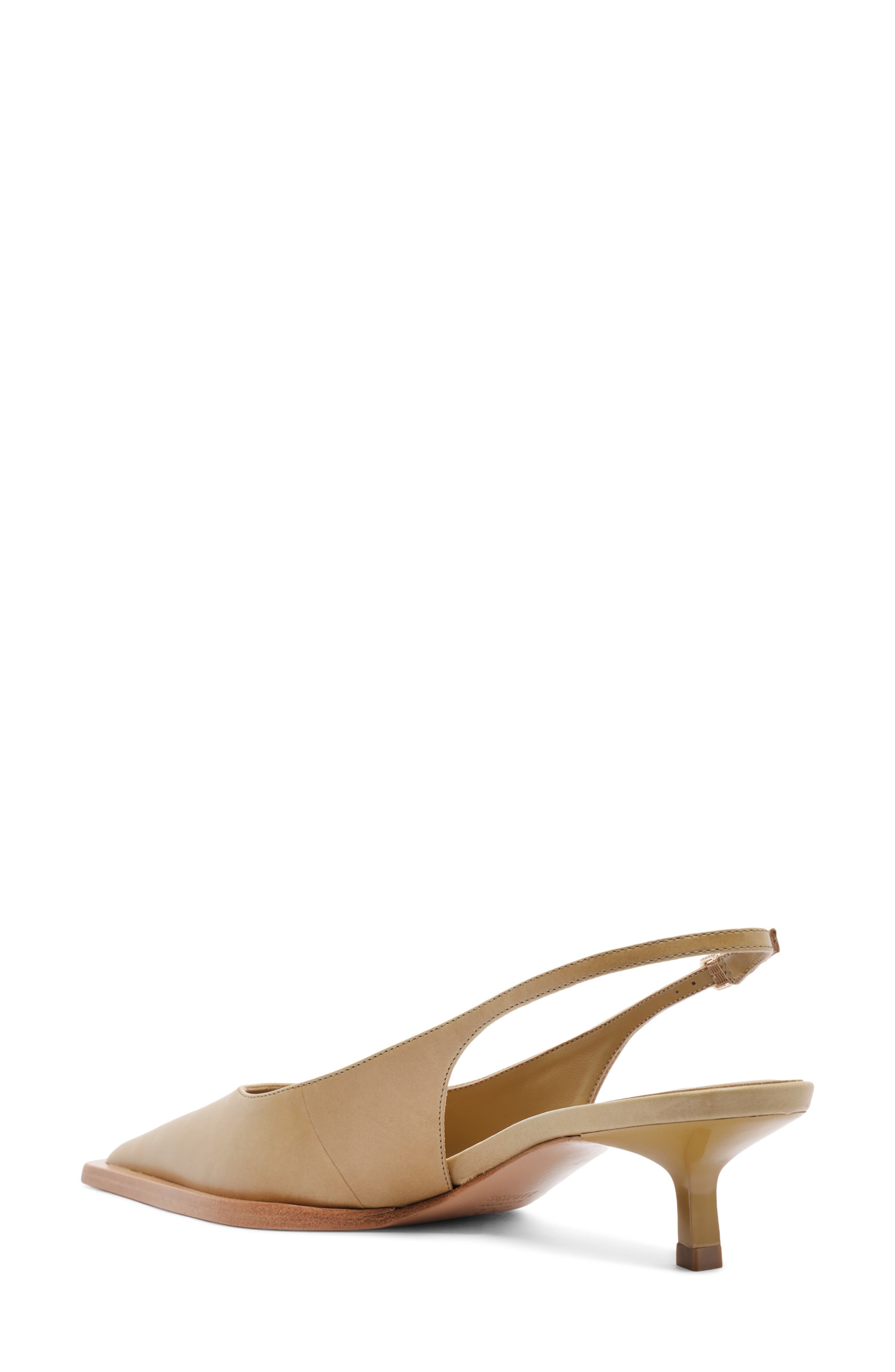 Daria Slingback Pump, Alternate, color, ECRU OLIVE