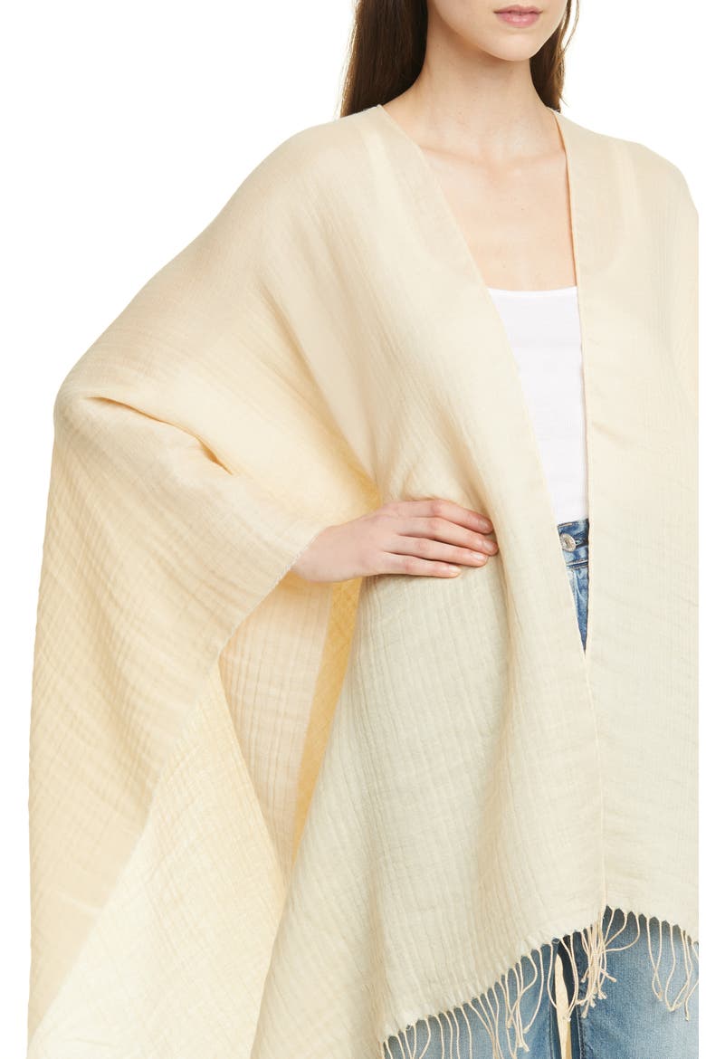 Summer Poncho, Alternate, color, WHEAT