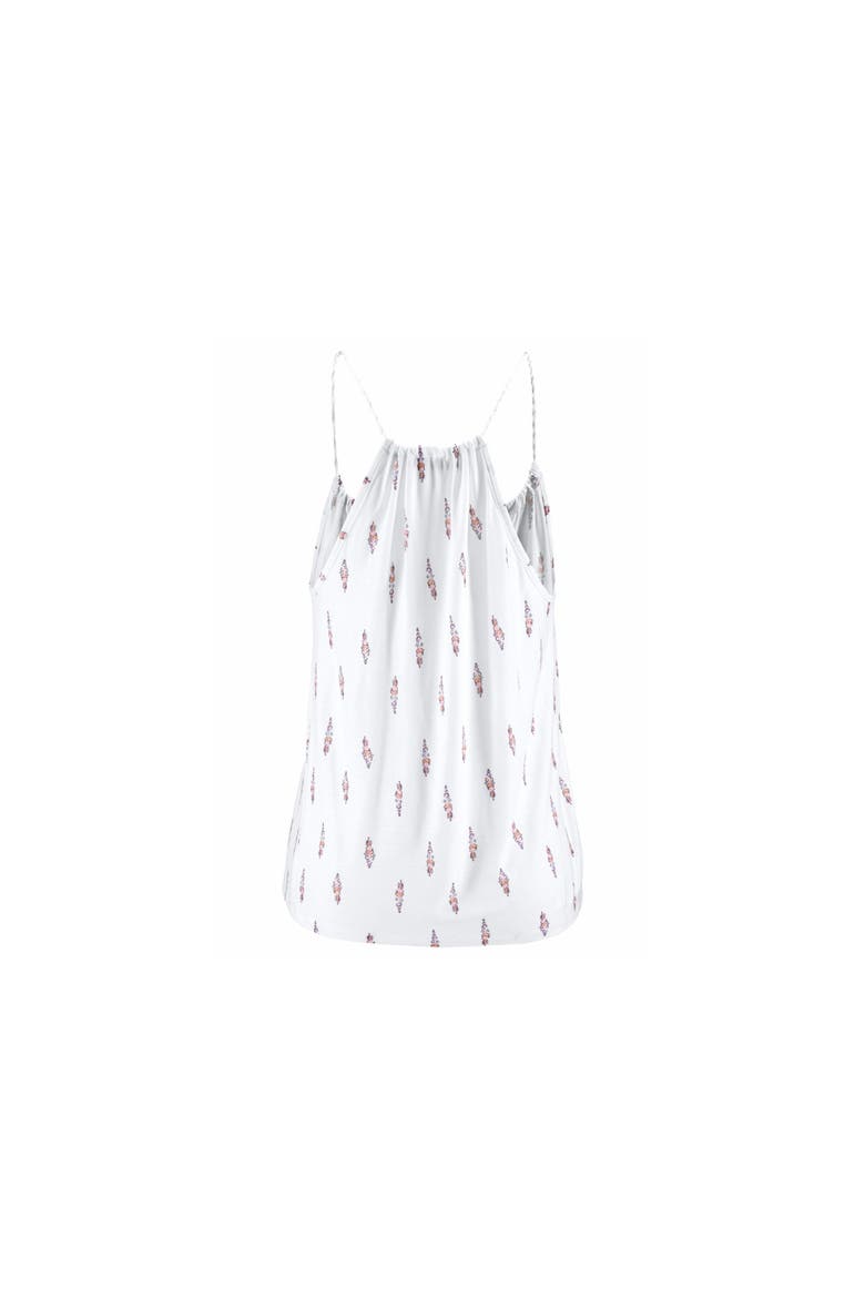 Braided Strap Print Top, Alternate, color, Cream