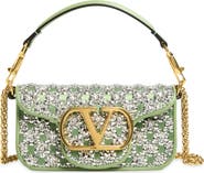 Valentino Garavani Locò Small Crystal Shoulder Bag