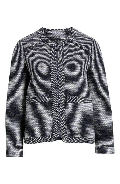 Rag & Bone Clarice Cotton Blend Jacket In Gray