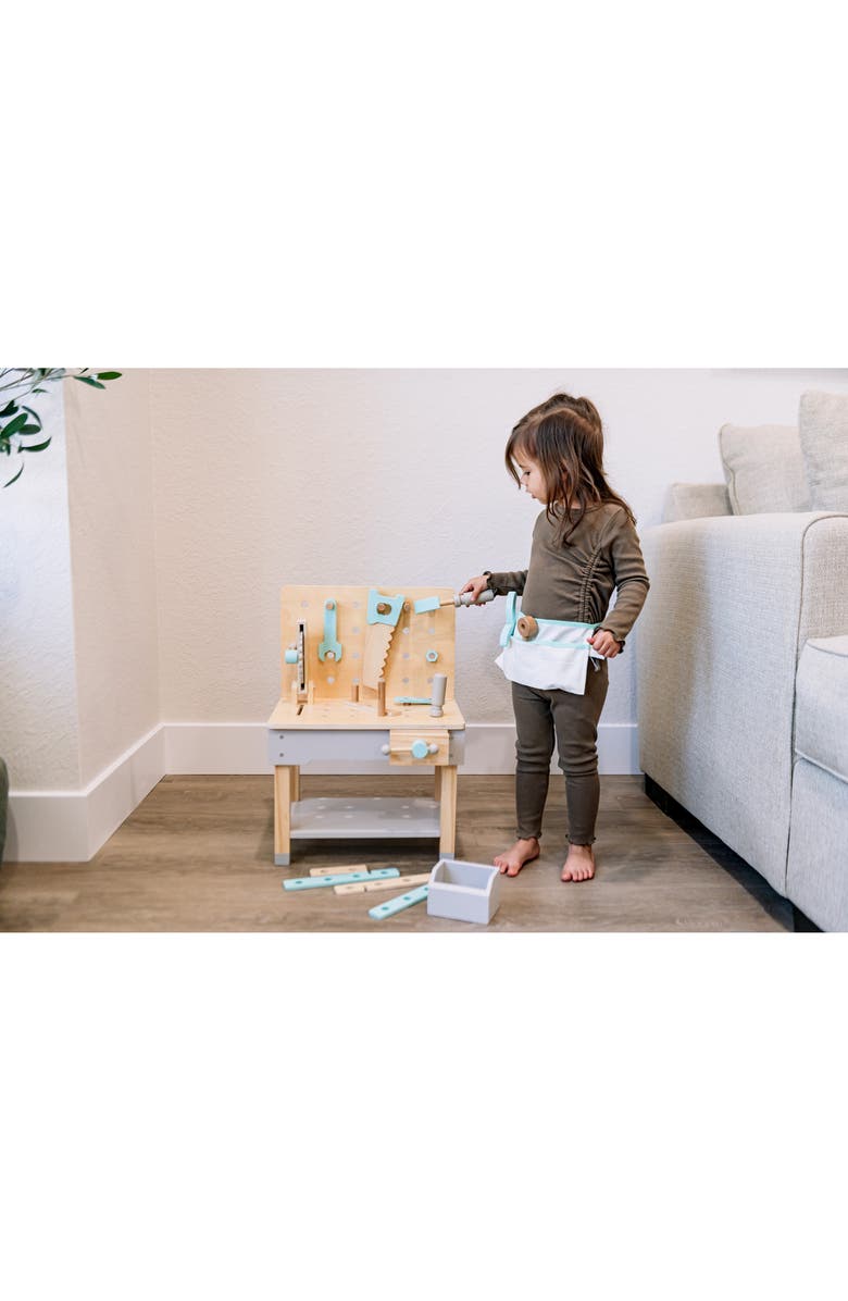 Wonder & Wise by Asweets Little Builder Workbench Playset, Alternate, color, Multi