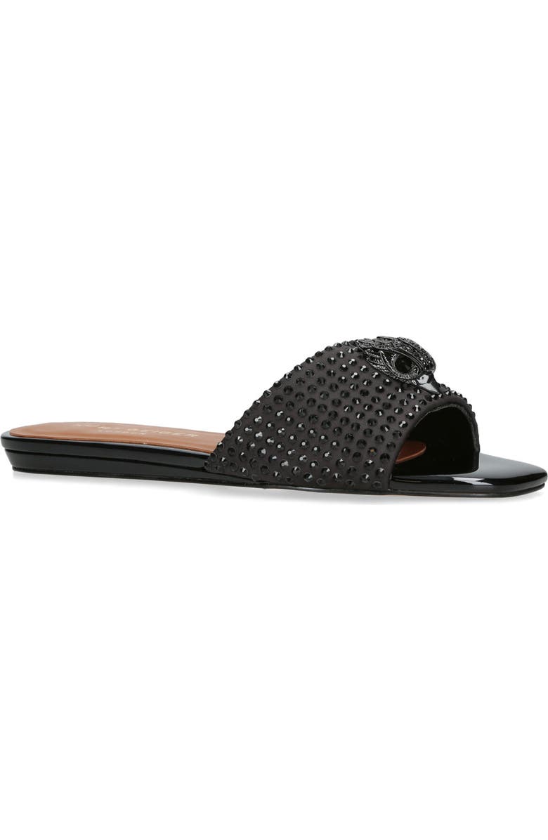 Kurt Geiger London Kensington Crystal Embellished Slide Sandal, Main, color,