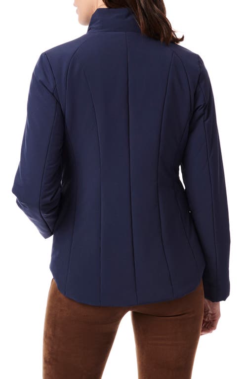 Bernardo Stand Collar Puffer Jacket In Night Shadow