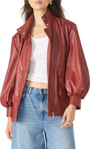 Steve Madden Vee Faux Leather Jacket