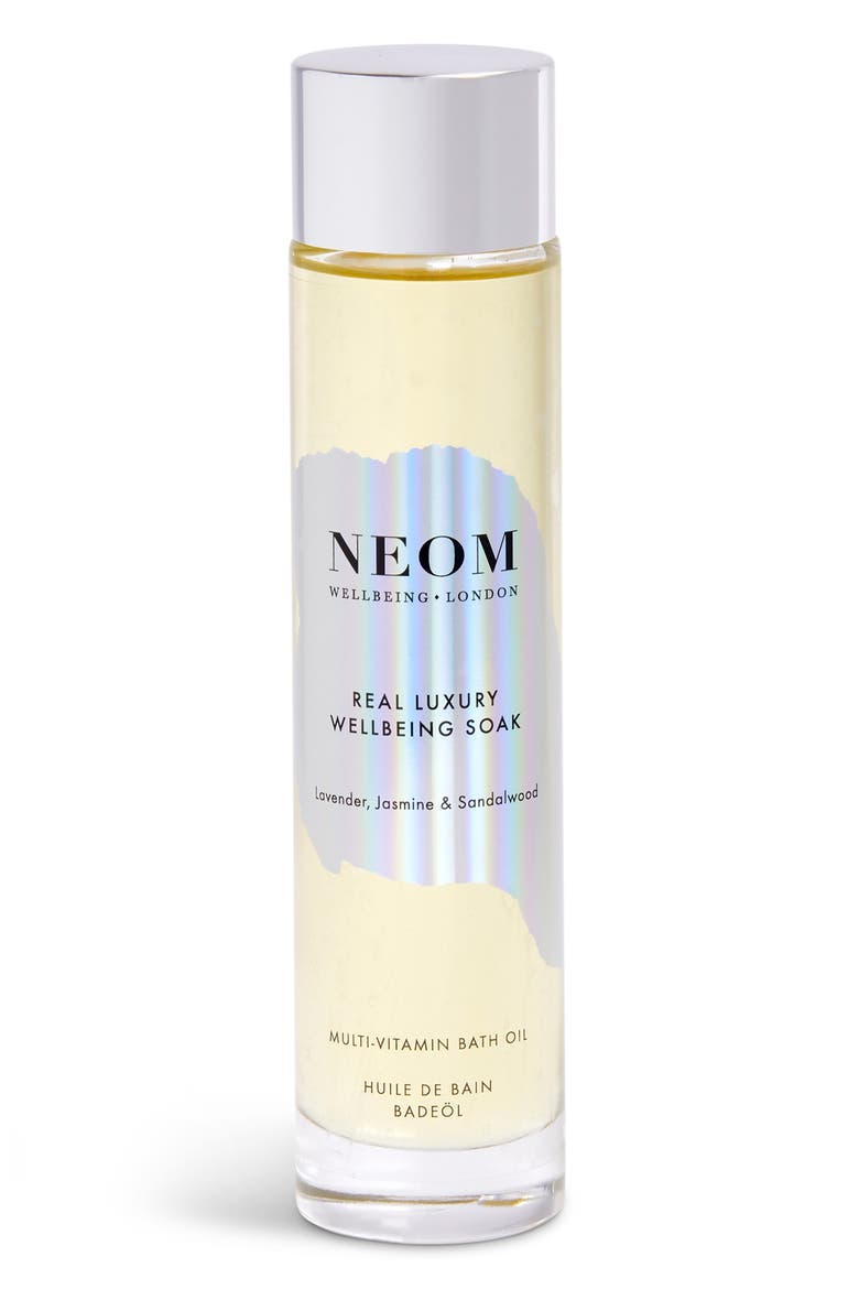 Real Luxury Wellbeing Soak Multi-Vitamin Bath Oil, Main, color, NONE