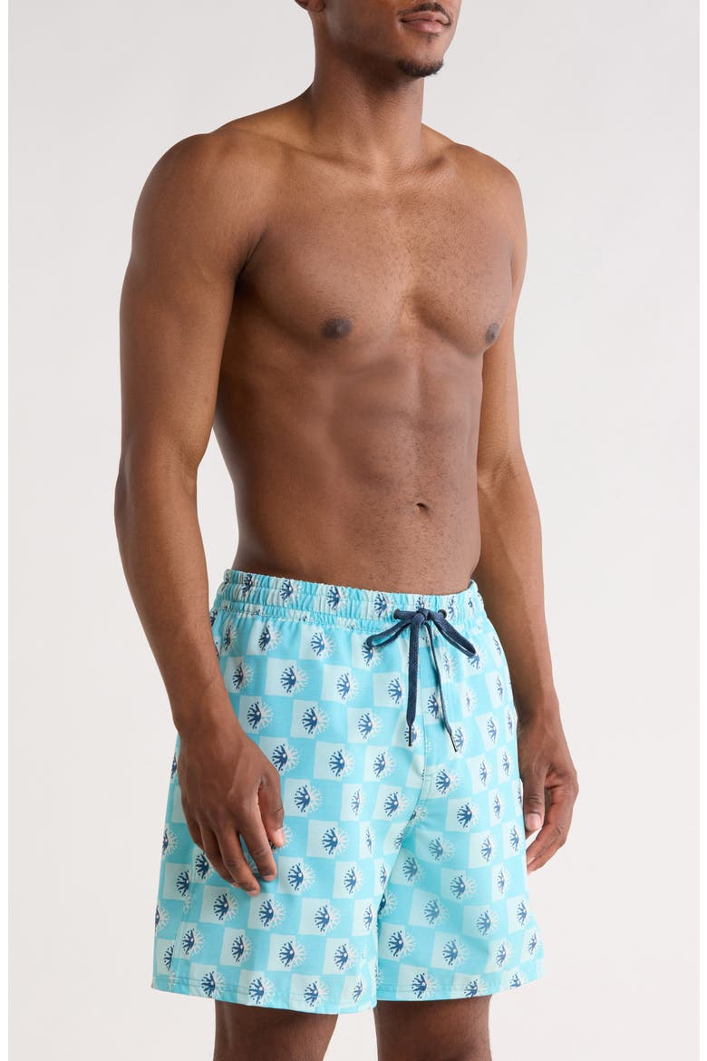 Mix Volley 17" Swim Trunks, Alternate, color, CRYSTAL SEAS