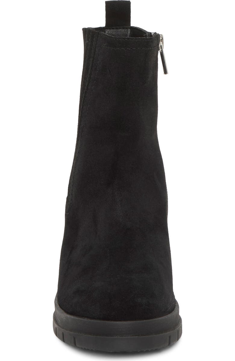 Lucky Brand Sondruh Platform Wedge Bootie, Alternate, color, Black