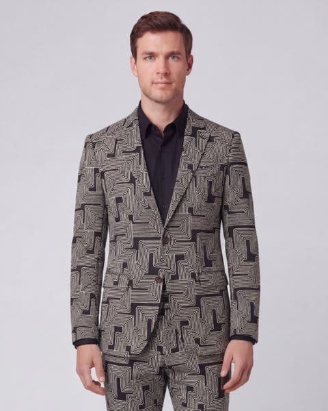 Inter Twine Mens Tailored Blazer