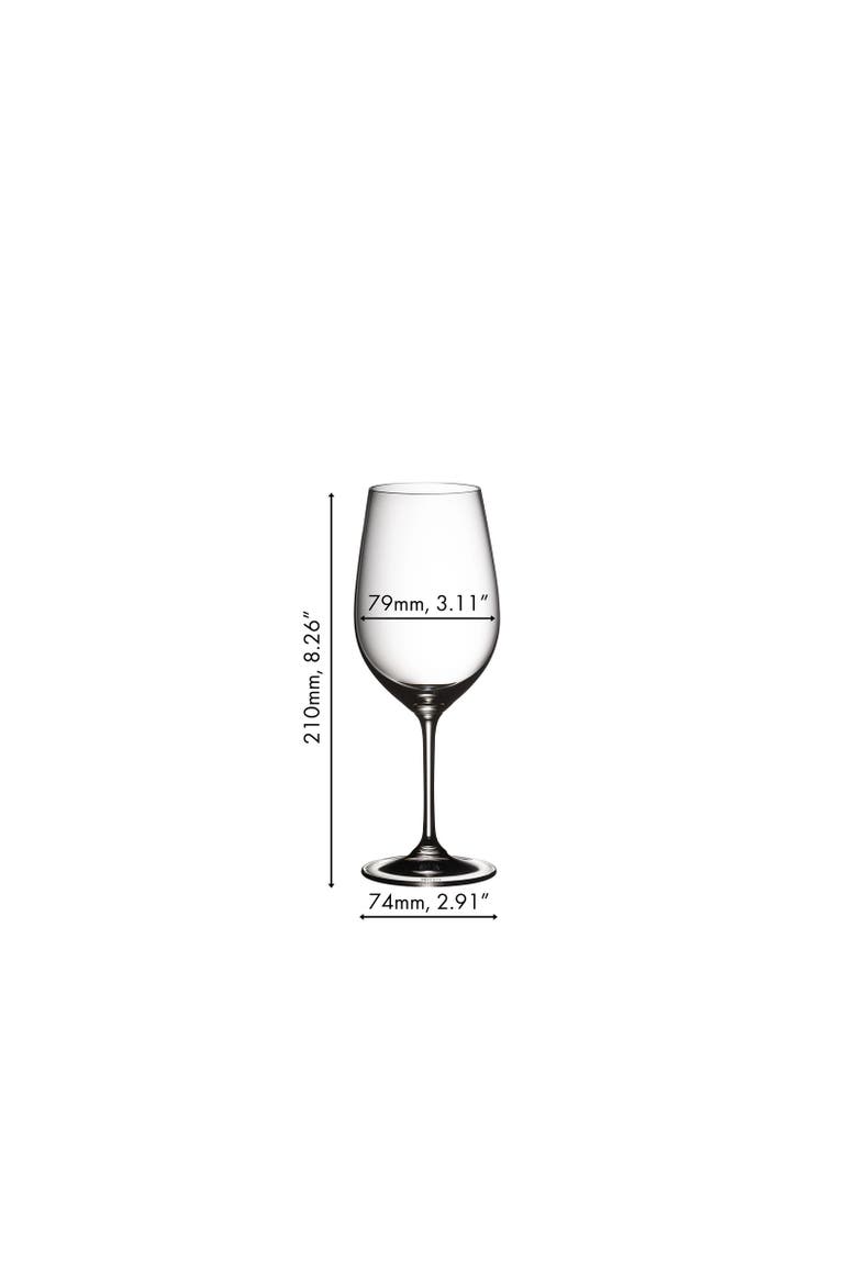 Vinum Pay 3 Get 4 Riesling Wine Glass Set, Alternate, color, Clear