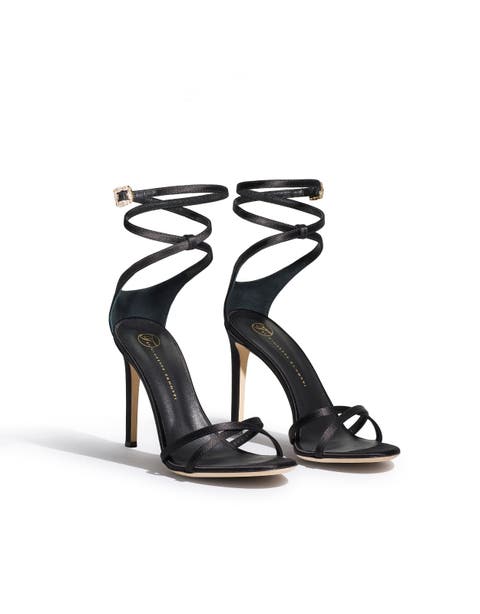 Vixen Satin Strappy Sandals
