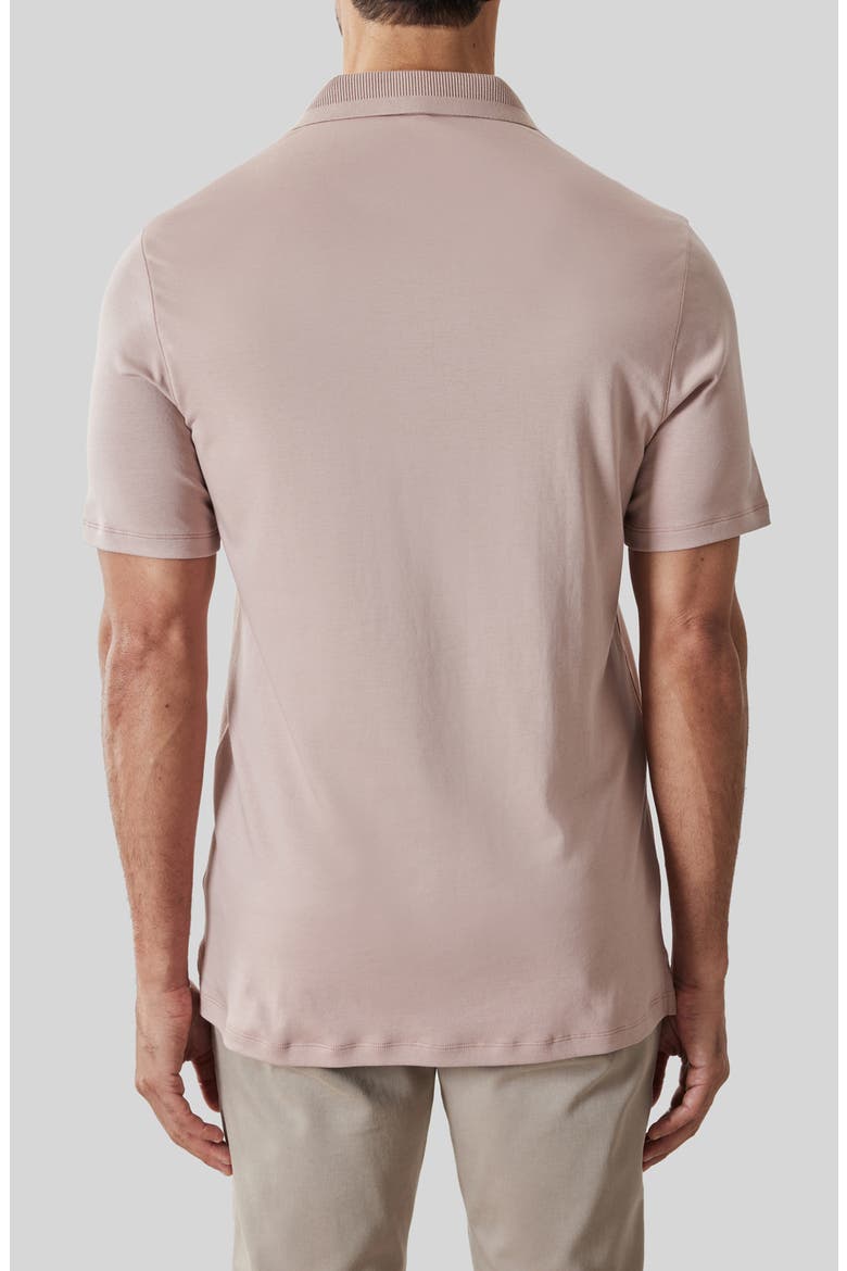 Georgia Pima Cotton Polo, Alternate, color, POWDERY CORAL
