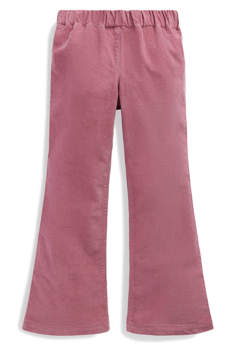 Kids' Corduroy Flared Leggings, Main, color, PINK HEATHER