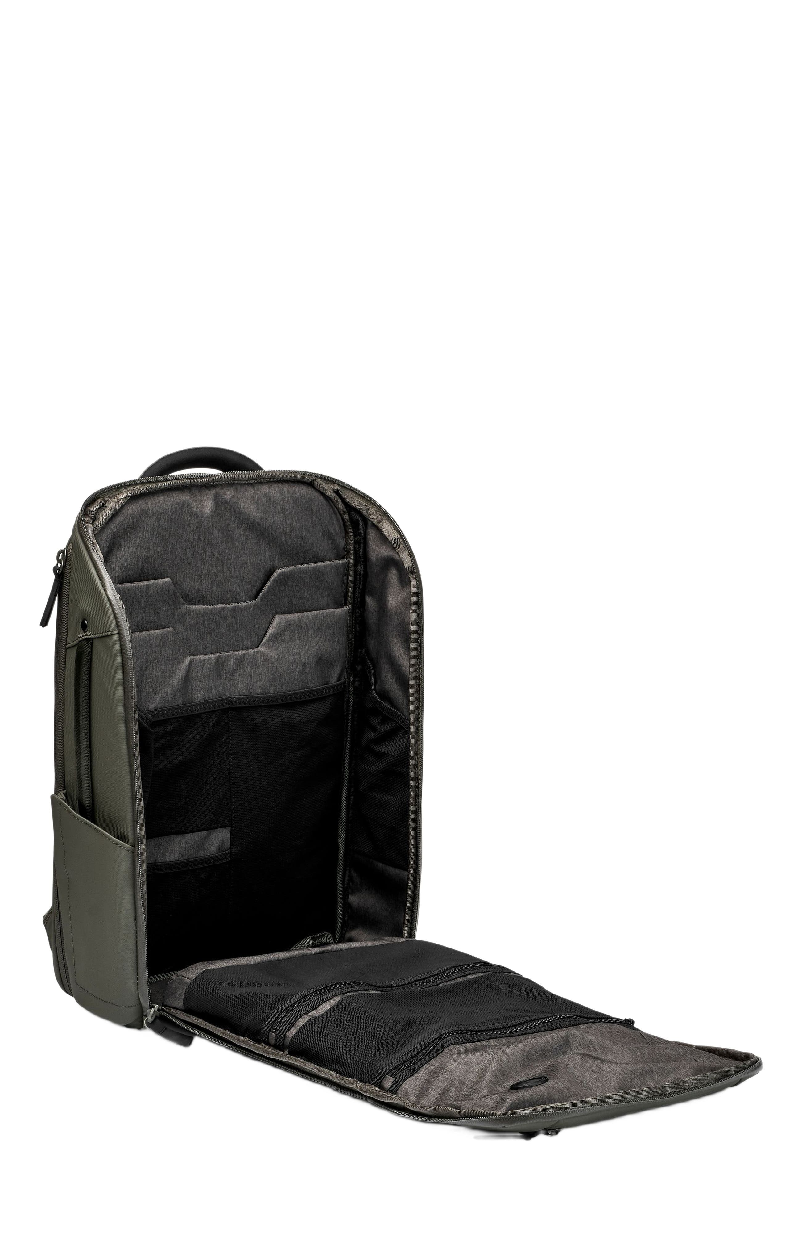 Functional & Lightweight Water Resistant Everyday Backpack, Alternate, color, Olive - 14L