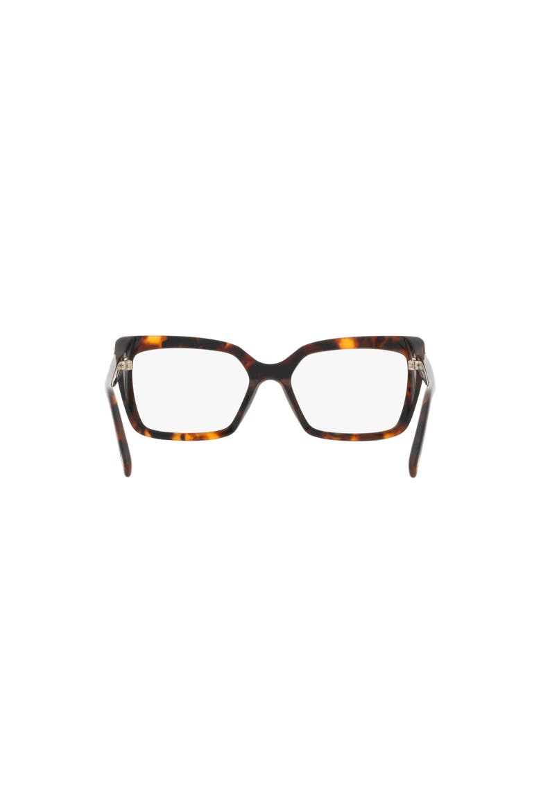 55mm Rectangle optical glasses, Alternate, color, Tortoise
