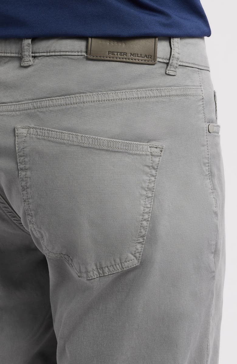 Peter Millar Crown Crafted Wayfare Five Pocket Pants, Alternate, color, Classic Grey