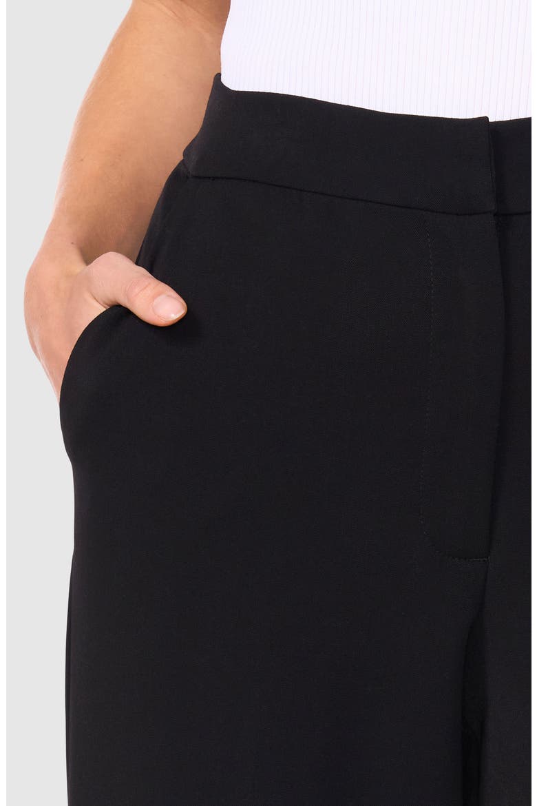 Elastic Back Pants, Alternate, color, RICH BLACK 060