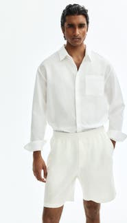 H&M Relaxed Fit Linen Shorts