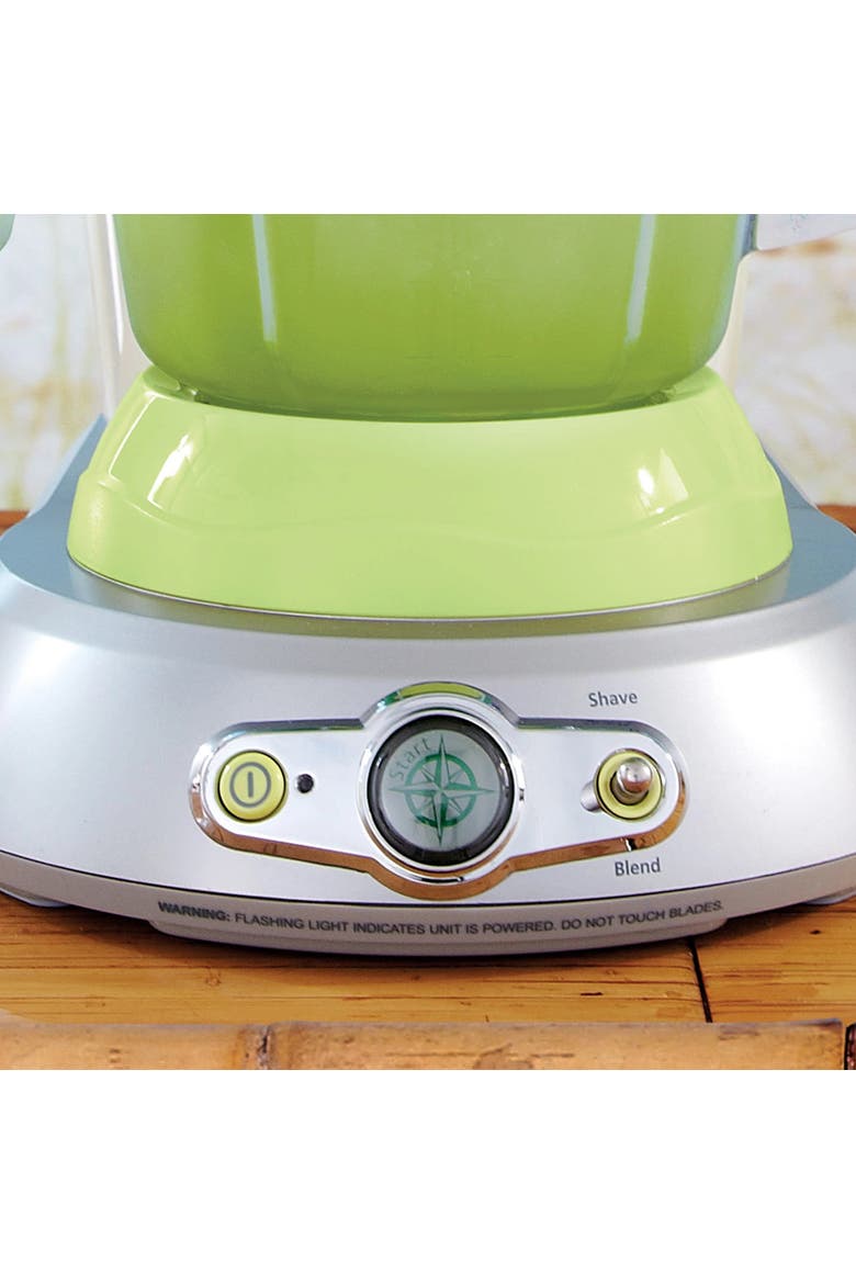 Bahamas 36 Ounce Frozen Concoction Maker in Off White and Lime Green, Alternate, color, Off White