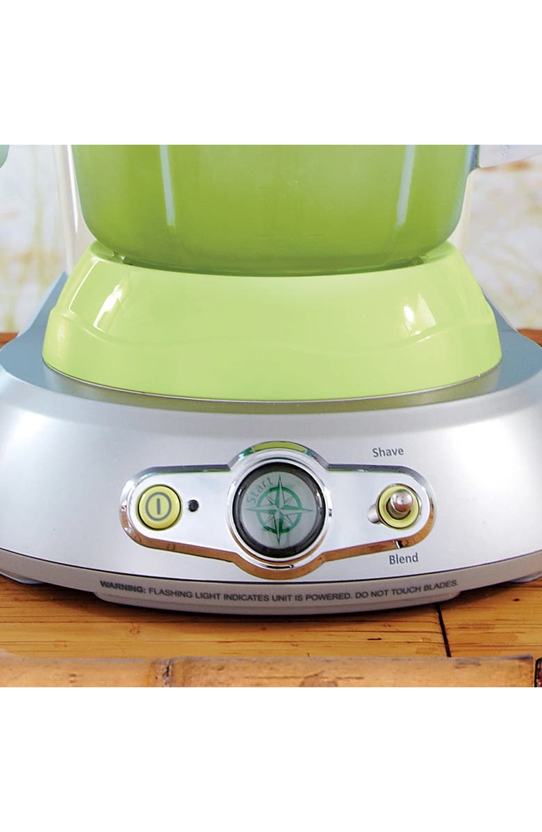 Margaritaville Bahamas 36 Ounce Frozen Concoction Maker in Off White and Lime Green, Alternate, color, Off White