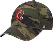 '47 Men's '47 Camo Chicago Cubs Logo Clean Up Adjustable Hat