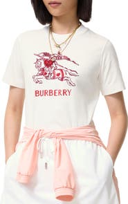 Burberry Heart Knight Cotton T-shirt