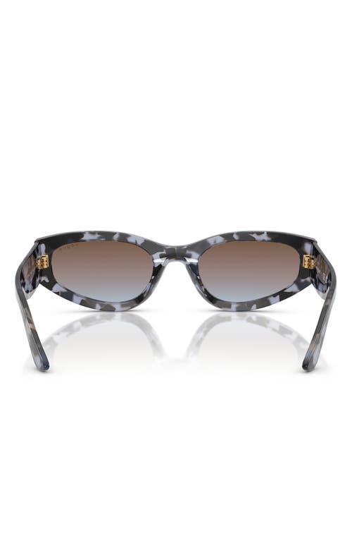 Vogue 54mm Cat Eye Sunglasses In Blue Tort