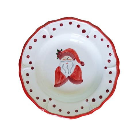 Babbo Natale (Santa Claus) Dinner Plate