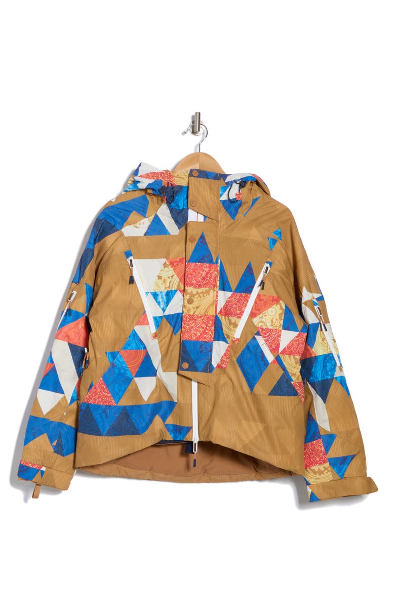 Free People Hooded Nylon Jacket, Main, color,