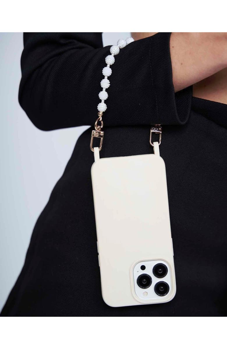 Cordée Cases Berry Phone Wristlet, Alternate, color, White