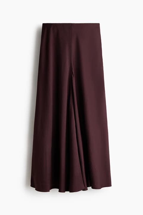 Satin Maxi Skirt