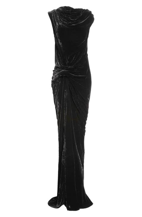 Velvet Strutter Gown