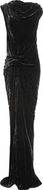 Rick Owens Velvet Strutter Gown