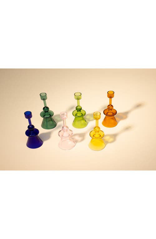 Casa Amarosa Glass Candle Holder