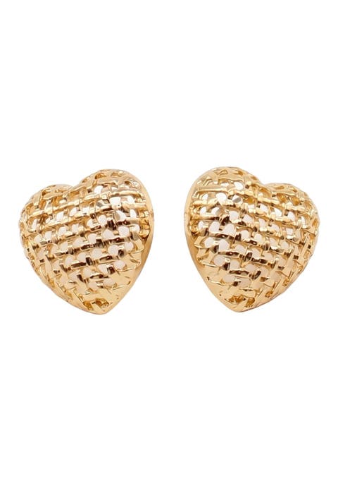 Maya Heart Studs