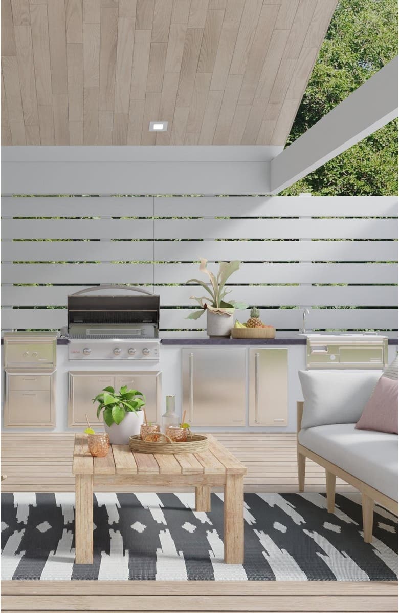 Mad Mats Black & Off White, Alternate, color, Black And Off White