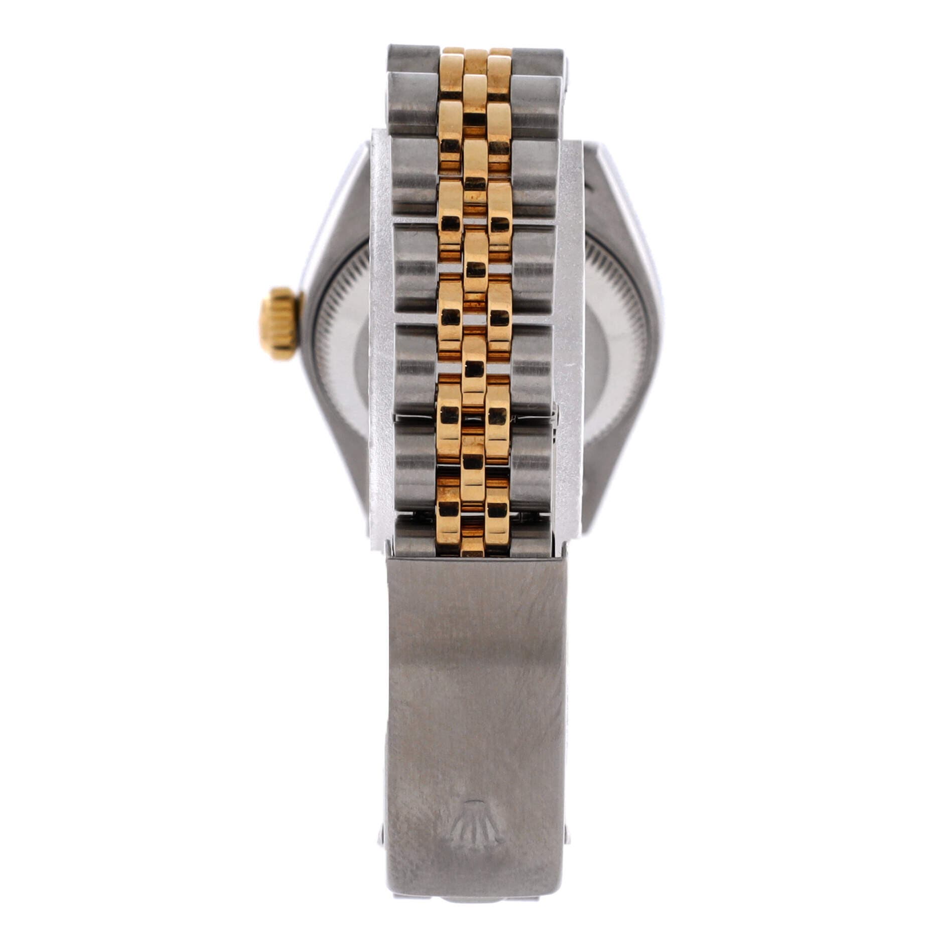 Oyster Perpetual Datejust Automatic Watch Stainless Steel and Yellow Gold with Diamond Markers 26, Alternate, color, Metallic Gold