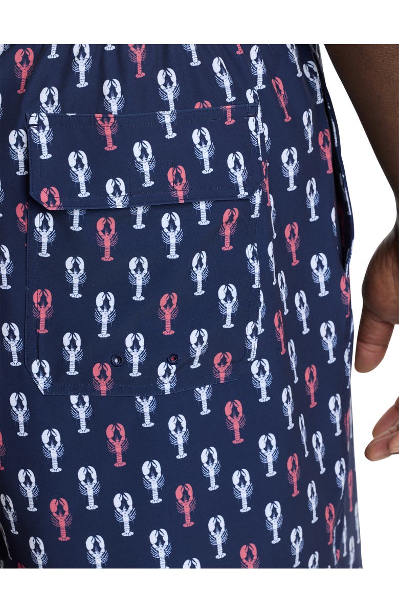 vineyard vines Big & Tall Chappy Lobster Swim Trunks, Alternate, color, 