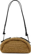 AllSaints Arc Raffia Crossbody Bag