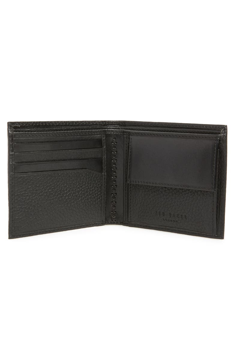 Ted Baker London Leather Wallet, Alternate, color, 
